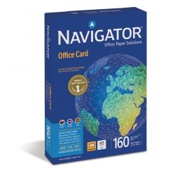 Papier xero a-4 biały navigator office card 160g/250ark.