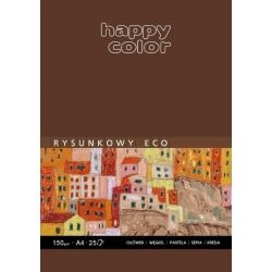 Blok rysunkowy a-4 25k. eco 150g happy color