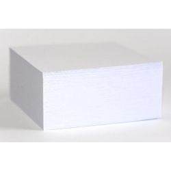 Kostka papierowa d.rect 85*85*40 mm biała nieklejona