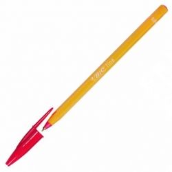 Długopis bic orange czerwony
