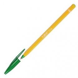 Długopis bic orange zielony