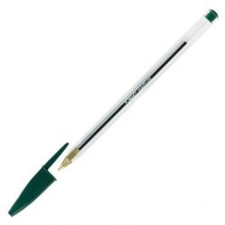 Długopis bic cristal zielony