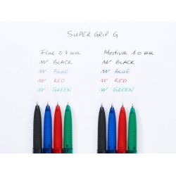 Długopis pilot super grip-g f zielony