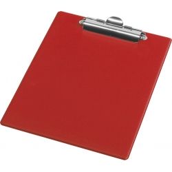Deska z klipem a-4 panta plast czerwona