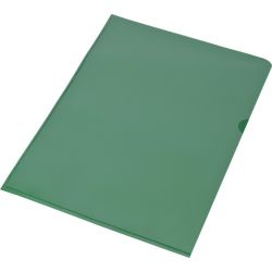 Ofertówka a-4 krystaliczna l panta plast tył zielony/10 szt.