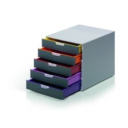 Zestaw szufladek durable varicolor 7605/5