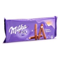 Milka choco sticks - kruche ciasteczka o smaku czekoladowym 112g