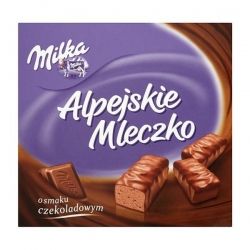 Milka - alpejskie mleczko o smaku czekoladowym 330g