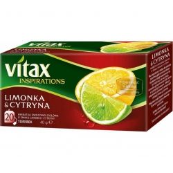 Herbata vitax inspirations limonka & cytryna (20 szt.)