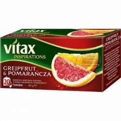 Herbata vitax inspirations grejpfrut & pomarańcza (20 szt.)