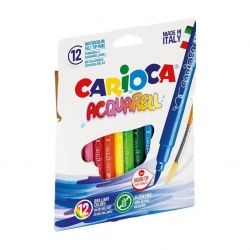 Flamastry carioca acquarell 12 kolorów 