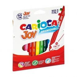 Flamastry carioca joy 12 kolorów 